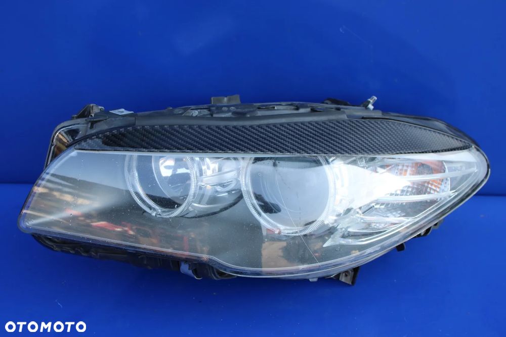 Komplet 2 x Reflektor prawy+lewy reflektory lampy lampa lewa prawa kpl BMW F10 F11 wersja angielska - 17