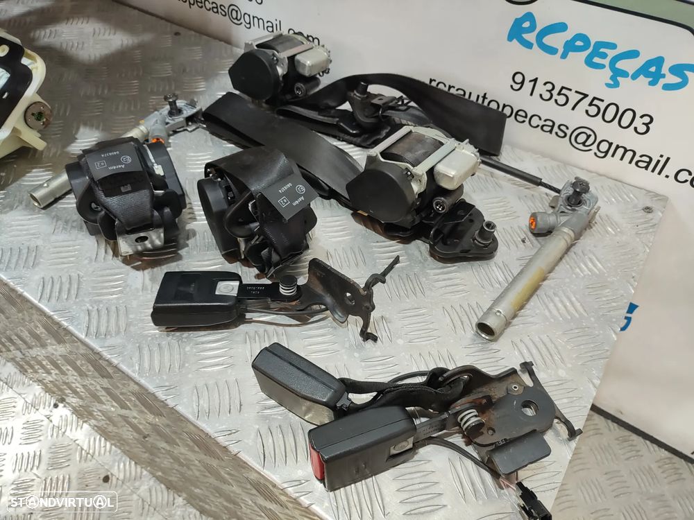 CONJUNTO KIT AIRBAGS AIRBAG TABLIER RENAULT MEGANE III 3 MK3 FASE 1 GRANDTOUR TOURER CARRINHA HATCHBACK CARRO - 15