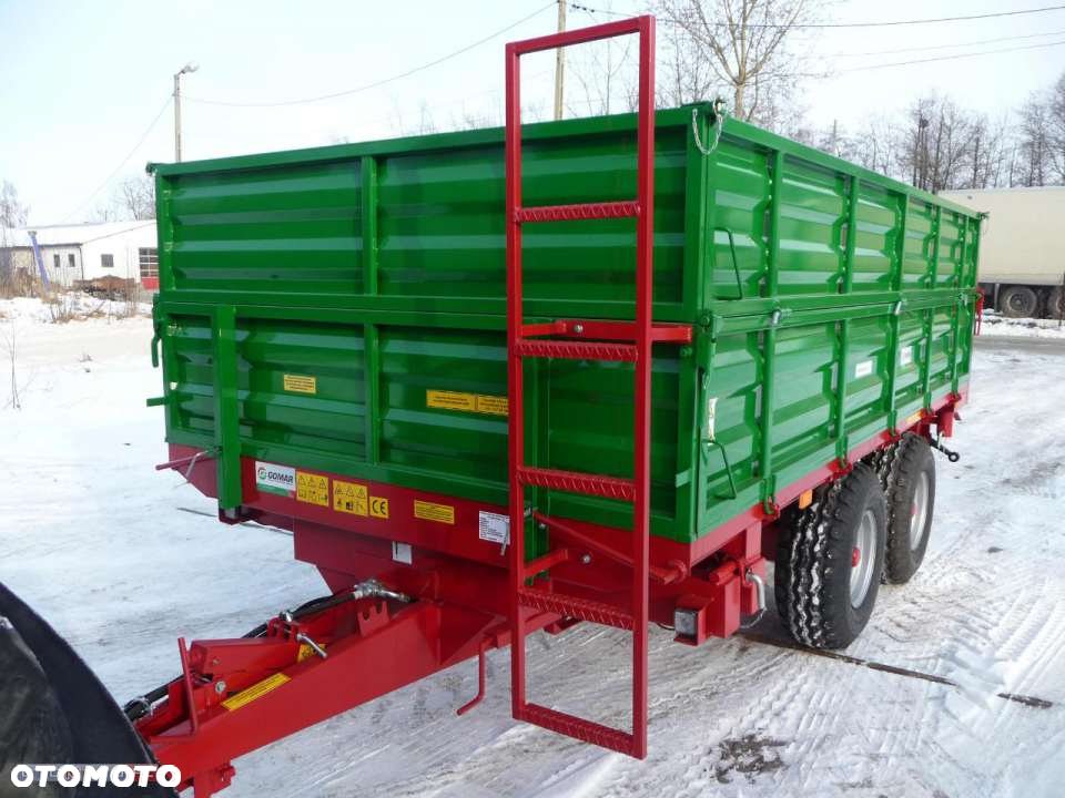Inny GPT107 tandem 7t ton prow przyczepa - 6