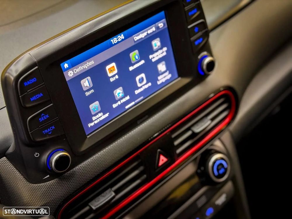 Hyundai Kauai 1.0 T-GDi Tecido Preto - 36