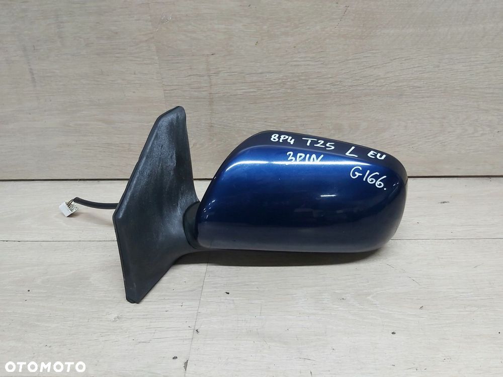 TOYOTA Avensis T25 03-06 r lusterko lewe 3 pin obudowa 8P4 - 1