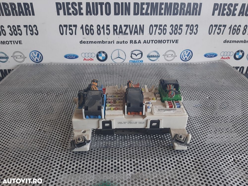 Panou Sigurante BSI BCM Modul Confort Ford Focus 2 An 2004-2005-2006-2007-2008-2009-2010-2011 Dezmembrez Ford Focus 2 Facelift 1.6 Tdci Euro 5 Motor GPDA An 2008-2011 Volan Stanga - 3