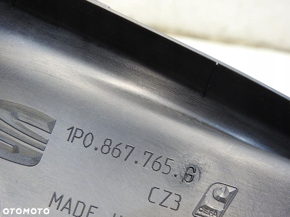 OSŁONA SŁUPKA KANAPY PRAWA SEAT LEON II 1P0867765G - 5