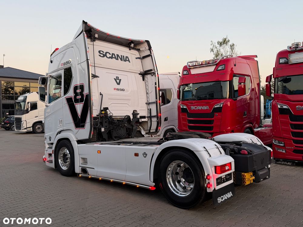 Scania Scania R650 z Niemiec bez EGR tylko SCR pełne wyposażenie FULL AIR V8 - 11