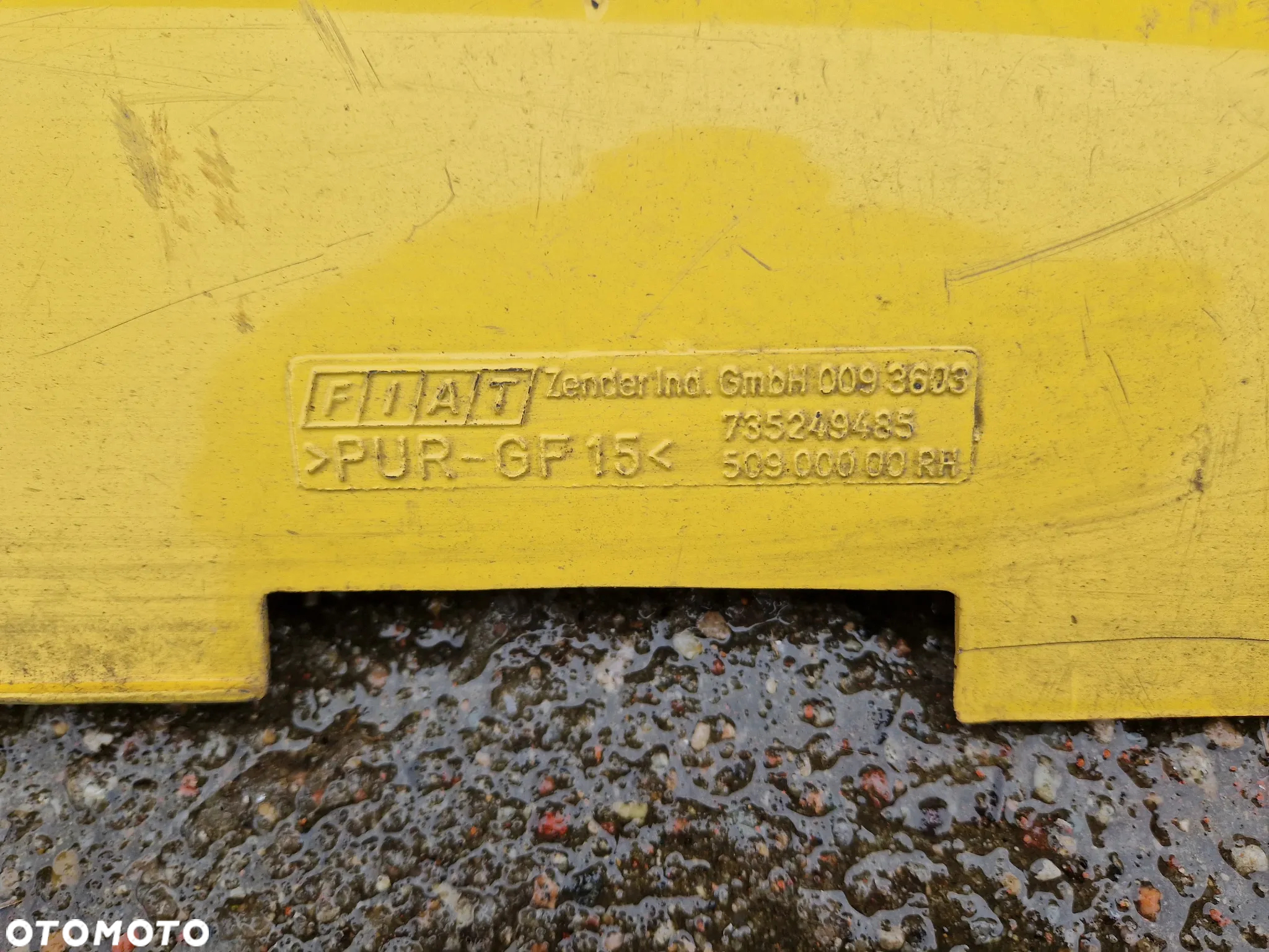 Fiat Seicento Sporting Abarth listwa nakładka progowa prawy próg - 3