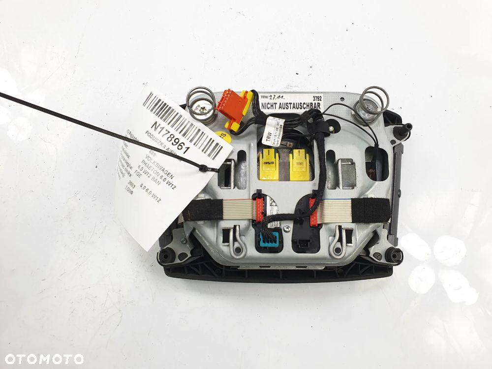 3D0880201AC Volkswagen Phaeton 6.0 W12 2003 sedan Poduszka powietrzna kierowcy - 2