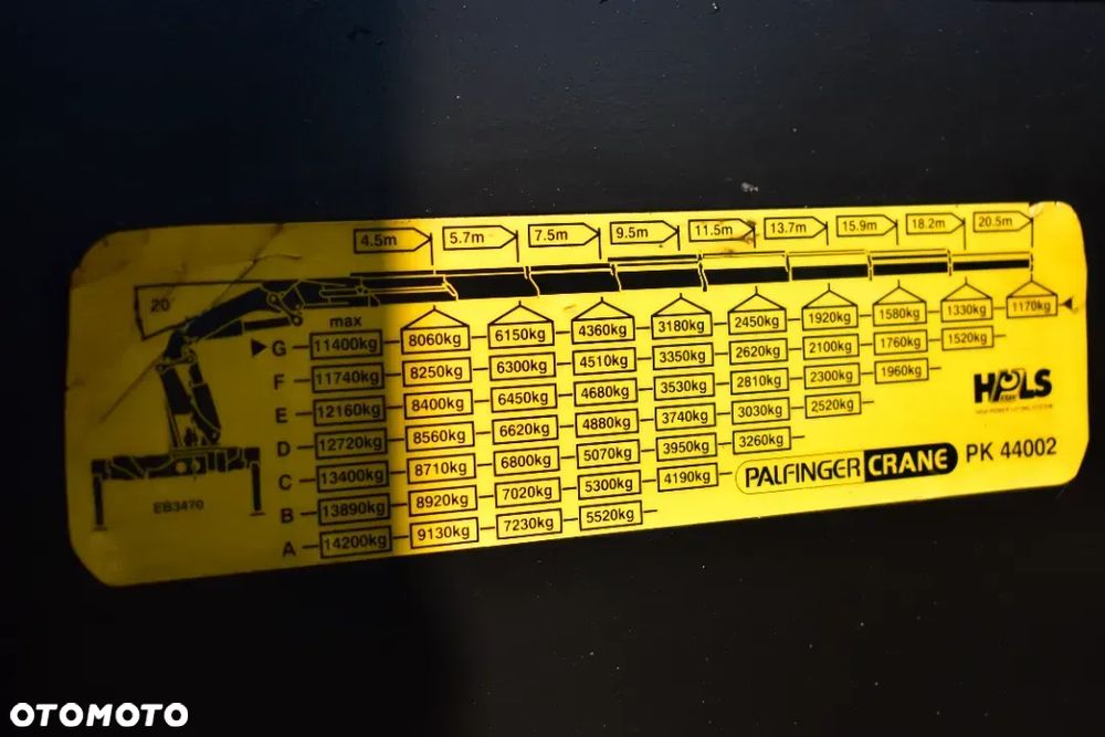 MAN TGS 35.400 8x4 PALFINGER PK 44002 HDS Żuraw Wciągarka TRIDEM - 12