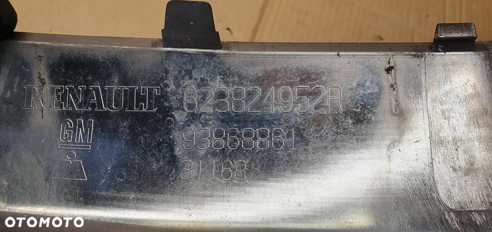 Listwa chrom grilla atrapy Opel Vivaro B 623824952R 93868861 - 7