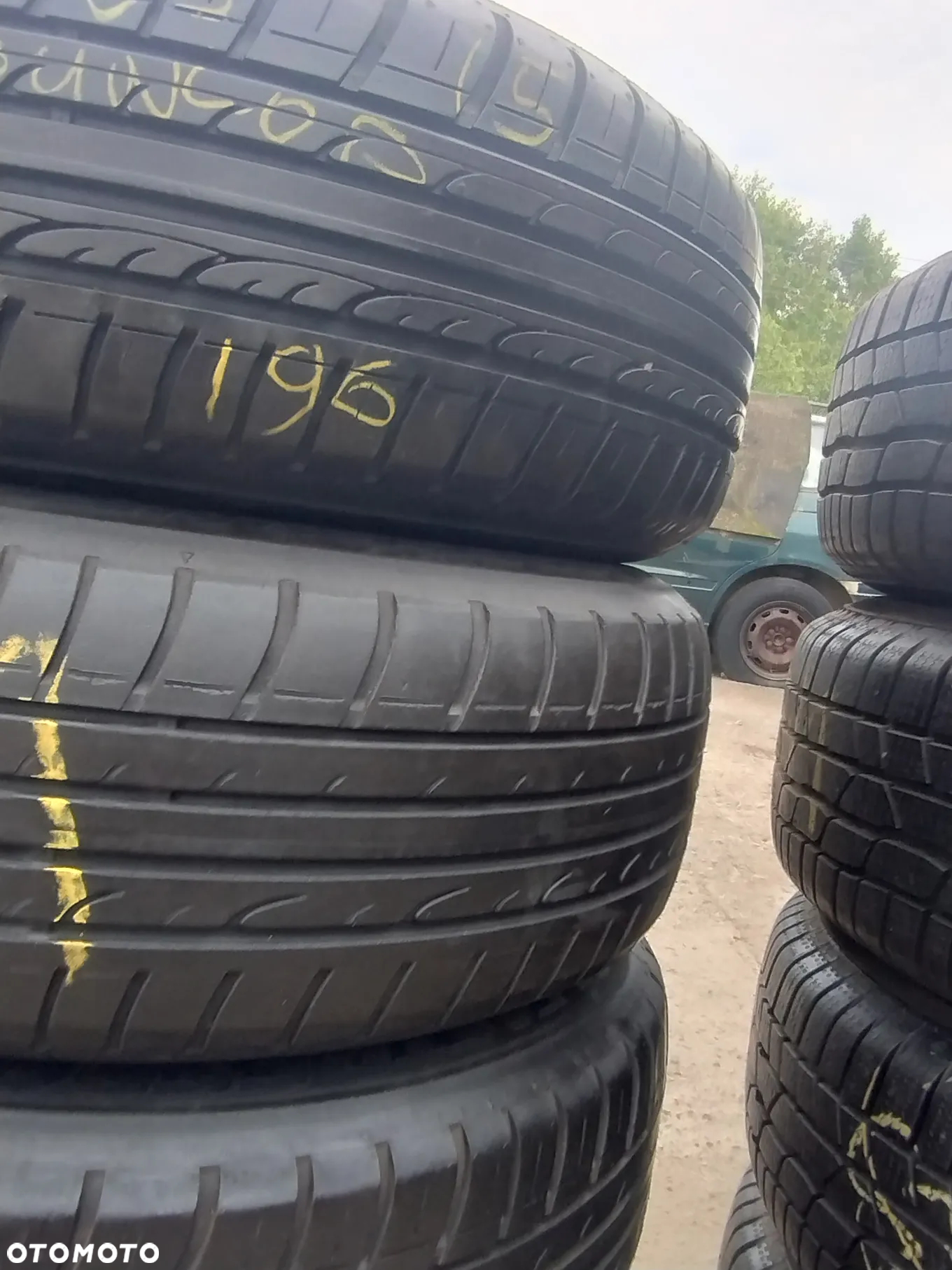 195/65R15 Opony Letnie Lato DUNLOP SP SPORT FASTRESPONSE MO 5x112 Felgi Stalowe STAL 15 Koła Mercedes A W176 B W246 CLA C117 KLASA W169 W245 195/65 5-6mm - 25