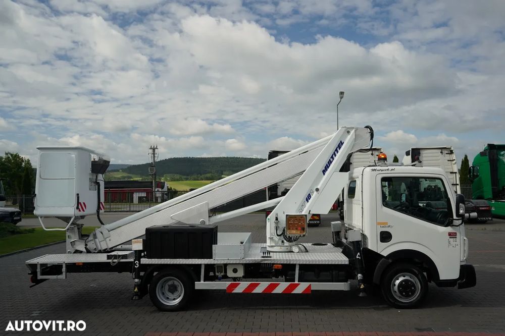 Renault MAXITY 120 DXI / ELEVATOR DE 18 METRI / ELEVATOR DE PODEA AERIAL MUTLITEL MT 182 / COȘ PENTRU 2 PERSOANE - 200 KG / IMPORTAT - 9