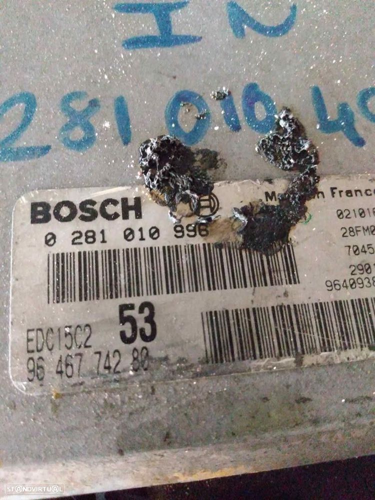 CENTRALINA MOTOR UCE CITROEN XSARA PICASSO -0281010996 - 2