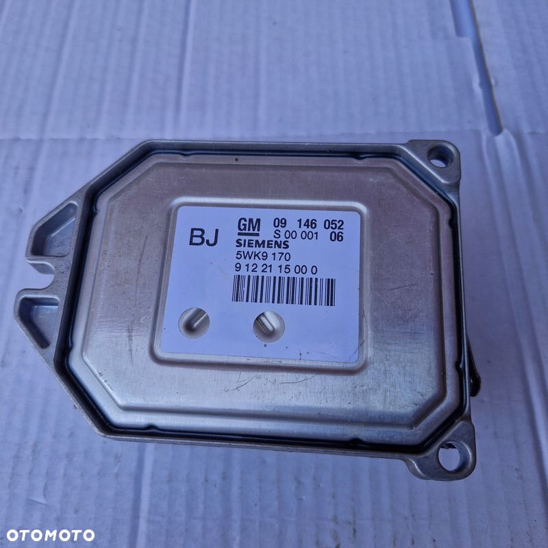 STEROWNIK KOMPUTER SILNIKA OE 09146052 5WK9170 OPEL OMEGA B FL 00r. 2.2B - 1