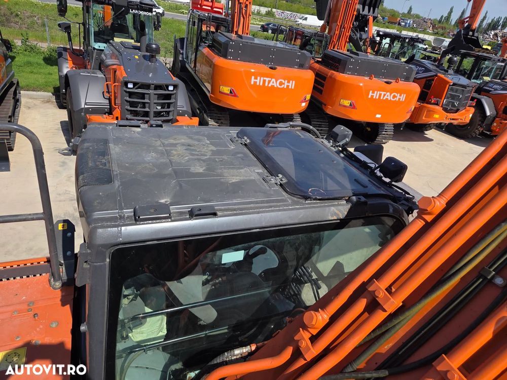Hitachi ZX350LCN-6, 2020, 11.568h, cupa NOUA 2,2mc, 35,4 tone, Ad sapare 7,5m, latime 2,99m, lant 80% bun doar 900h deplasare, inst picon, inst rotire pe brate, camera spate si laterale, Isuzu, posibil leasing 4 ani-PROMOTIE 86.900 EUR+Tva - 31