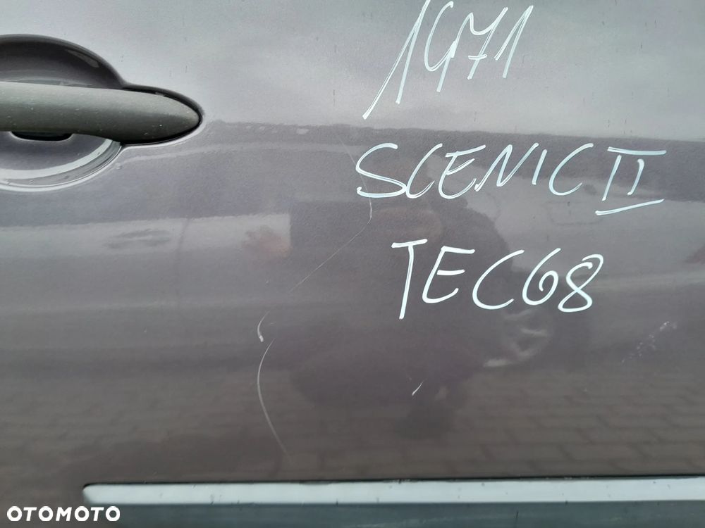 RENAULT SCENIC II DRZWI PRAWE TYLNE PRAWY TYŁ KOLOR: TEC68 - 6