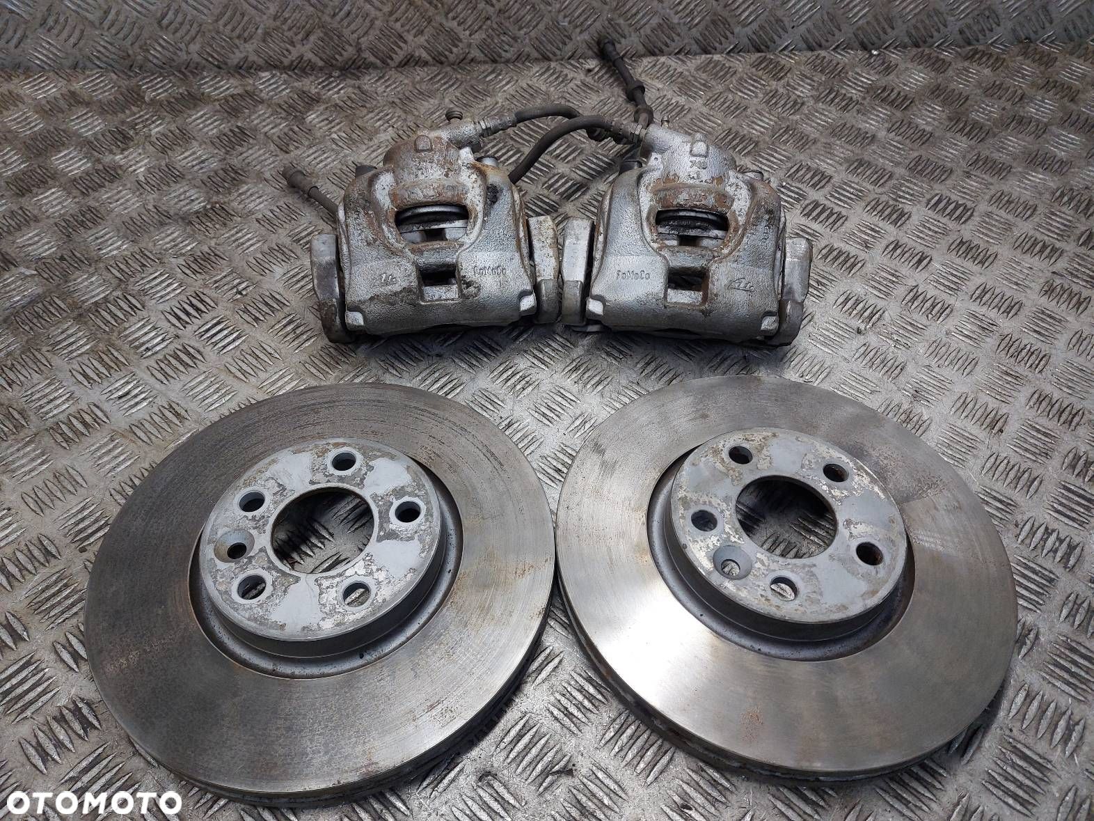 TARCZE HAMULCOWE PRZÓD + KLOCKI + ZACISKI FORD MONDEO MK4 2.0 16V ATE - 1