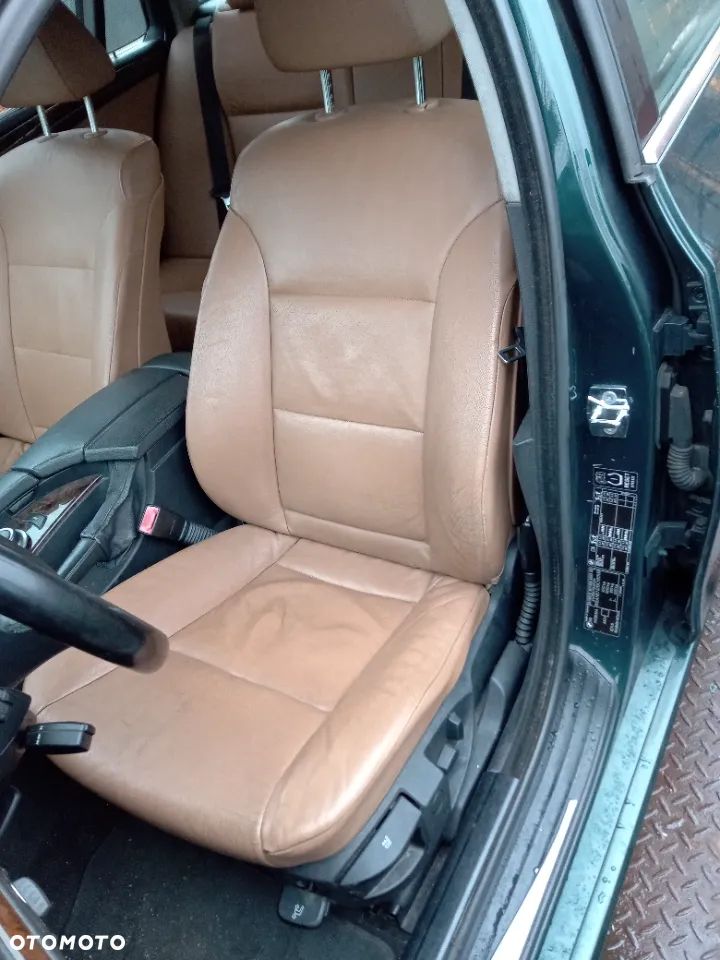 Fotele skórzane kpl. boczki rolety EU BMW 5 E60 E61 lift 07r. - 1