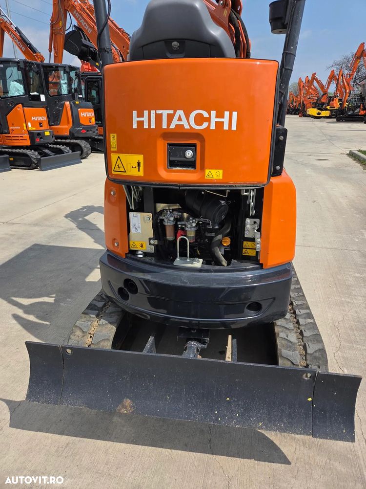 Hitachi ZX19U-6, 2tone, 2024, 539h, rotire in gabarit, Adanc sapare 2,5m, CUPLA RAPIDA+3 CUPE, Senile cauciuc 80% ok extensibile, latime 0,8m, inst picon, LAMA, produs in JAPONIA, sistem antifurt, posibilitate leasing 4ani-CA NOU-PROMOTIE 18.900 EUR+Tva - 20