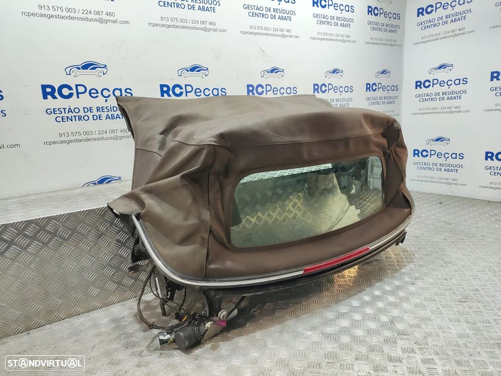 Capota Original Tecido Castanho Mini Cooper R57 Cabrio - 4