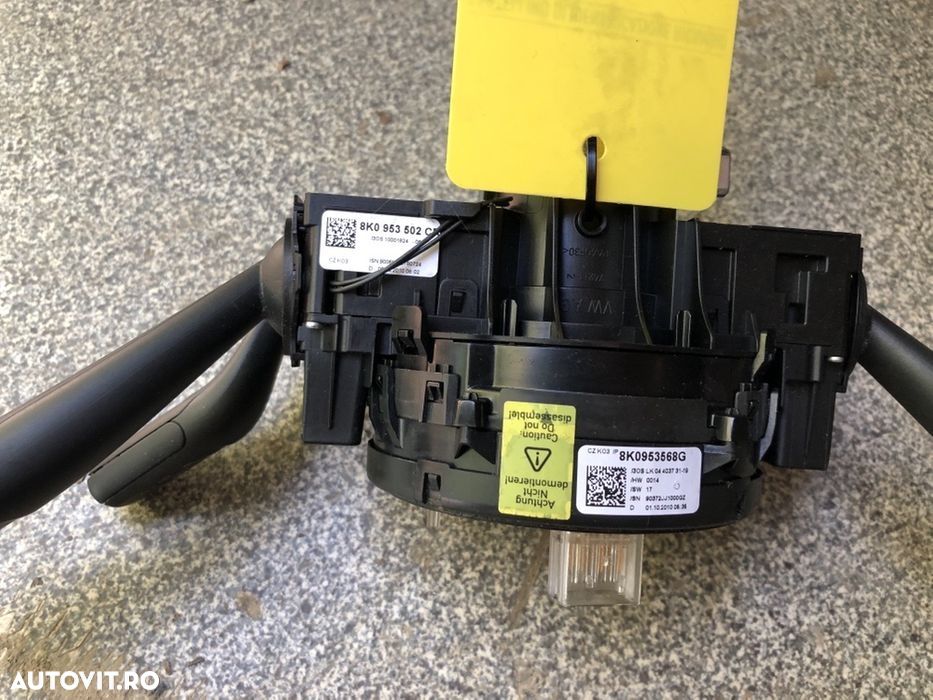 Unitate manete cu folie volan AUDI A4 A5 A6 Q5 an 2010 cu Lane asist - 2