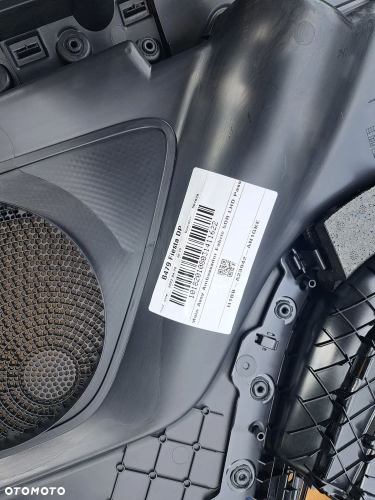 Tapicerka boczek drzwi prawy przód Ford Fiesta MK-8 B479 5D H1BB-A23942-AN1GKE 2468537 - 6