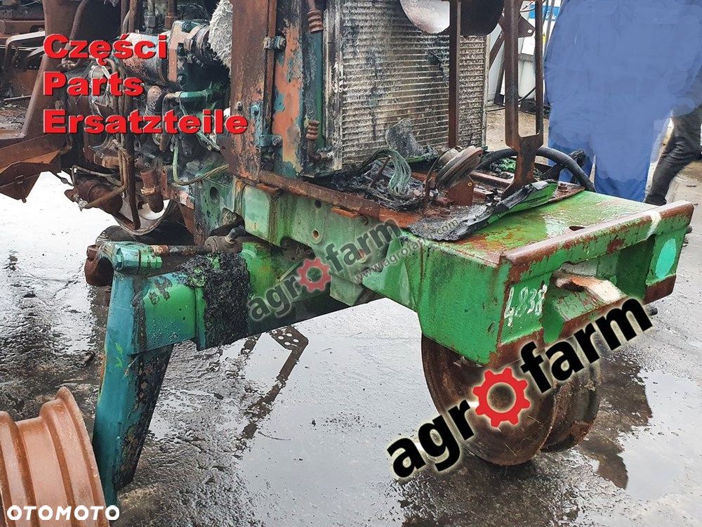 John Deere 5510N części, skrzynia biegów, silnik - 3