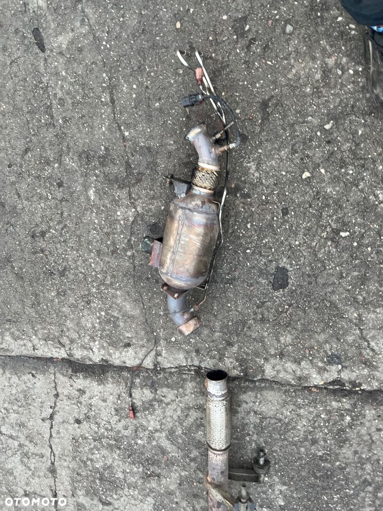 Volkswagen crafter DPF katalizator tłumik kompletny sprinter 906 układ wydechowy tłumik - 4