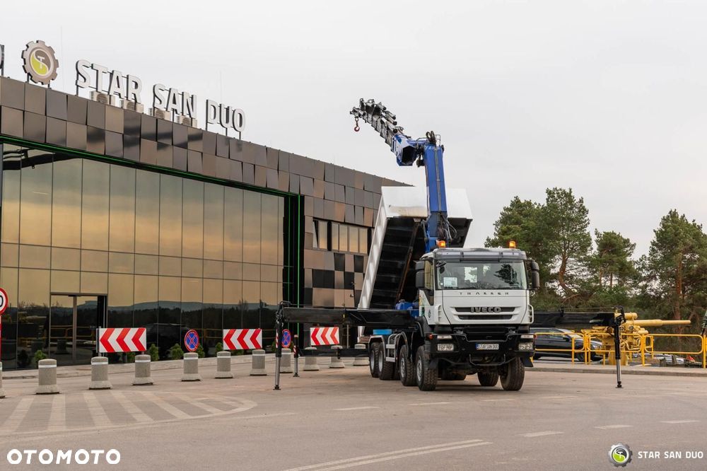 Iveco TRAKKER 450 8x8 PM 85SP HDS Żuraw Wywrotka - 5