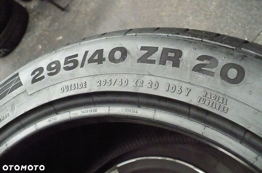 CONTINENTAL Sport Contact 5 295/40R20 5,9mm 2019 - 2