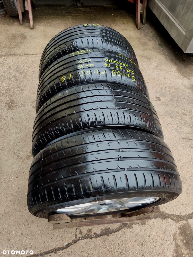 5x108 Felgi Aluminiowe Alufelgi Oryginalne 16 Koła Letnie Lato FORD MONDEO MK3 MK4 FOCUS CMAX TOURNEO TRANSIT CONNECT VOLVO C30 V40 S40 V50 V40 5mm Legnica ALU-RAD 205/55 - 16
