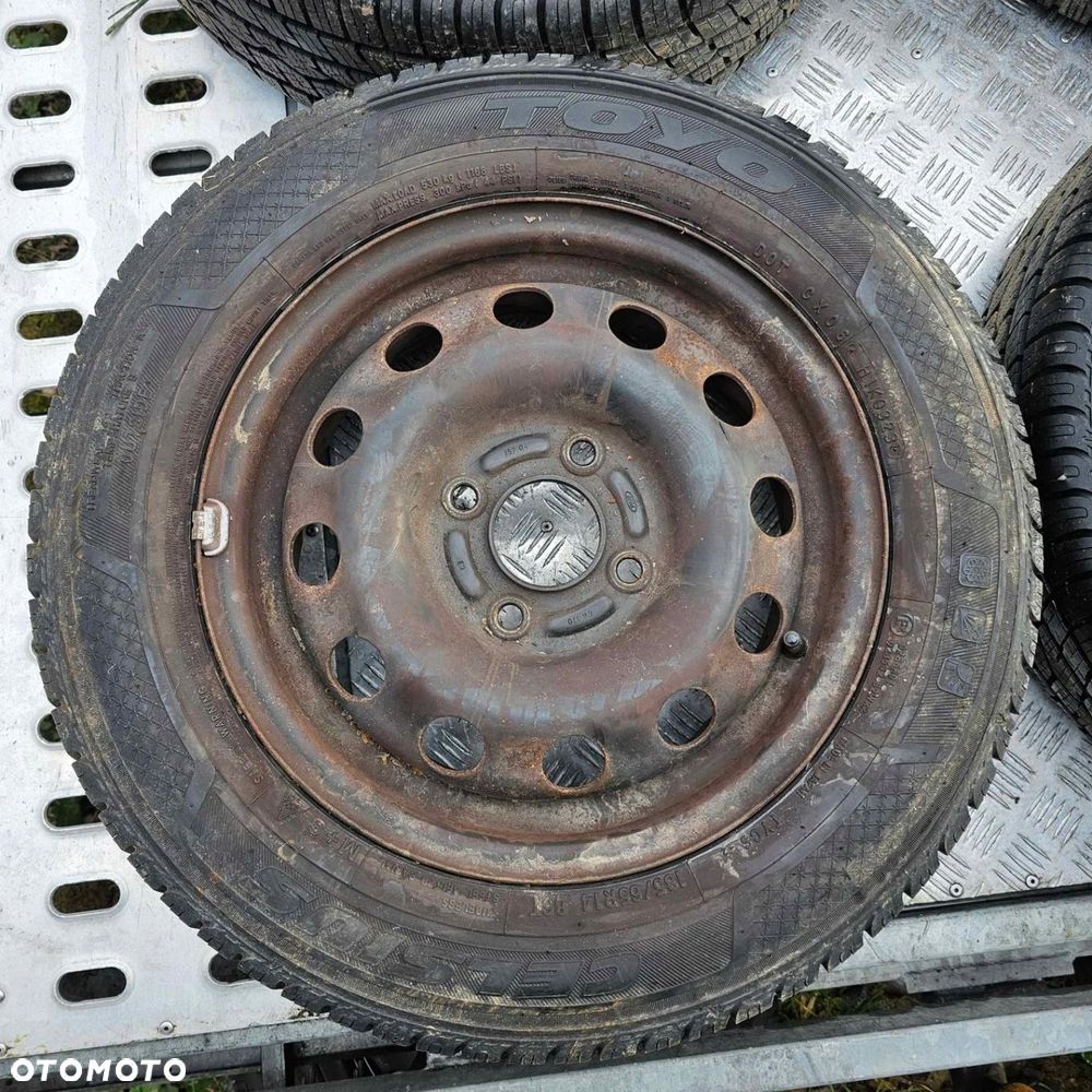 FORD FIESTA MK5 MK6 FUSION KOŁA FELGI OPONY TOYO 185/65R14 ZIMA - 6