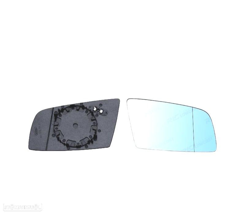 VIDRO ESPELHO BASE DIREITA BMW SÉRIE 5 E60 03-10 AZUL - 1