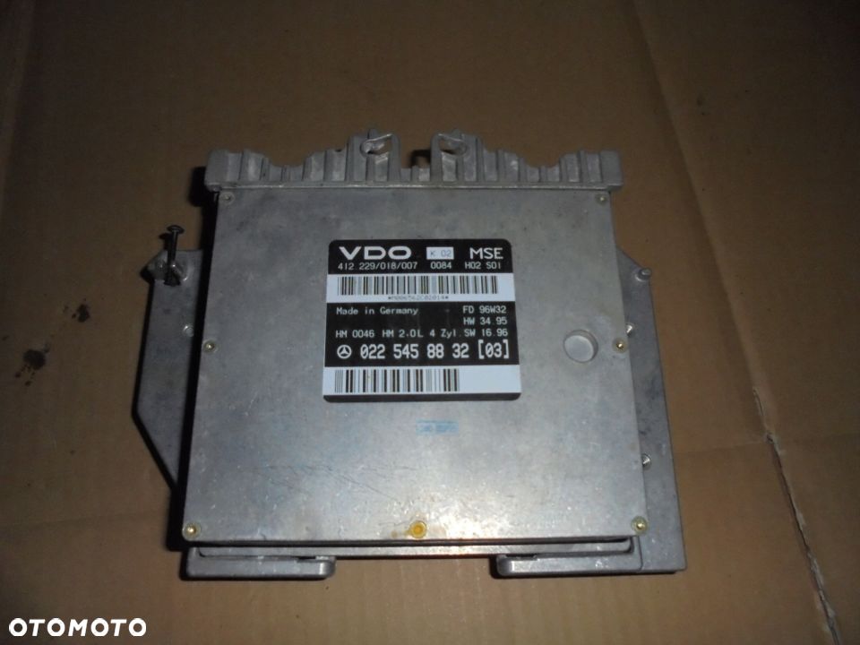 KOMPUTER MERCEDES W210 2.0 0225458832 - 1