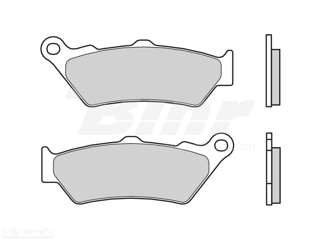 07bb0306 - pastilhas de travão orgânicas brembo 07bb0306 - 1
