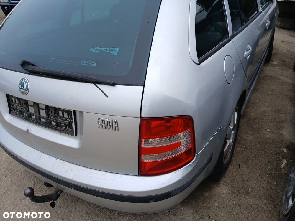 SKODA FABIA I 1 LF7T KOMBI LIFT maska pokrywa silnika klapa bagażnika zderzak lampa reflektor pas - 5