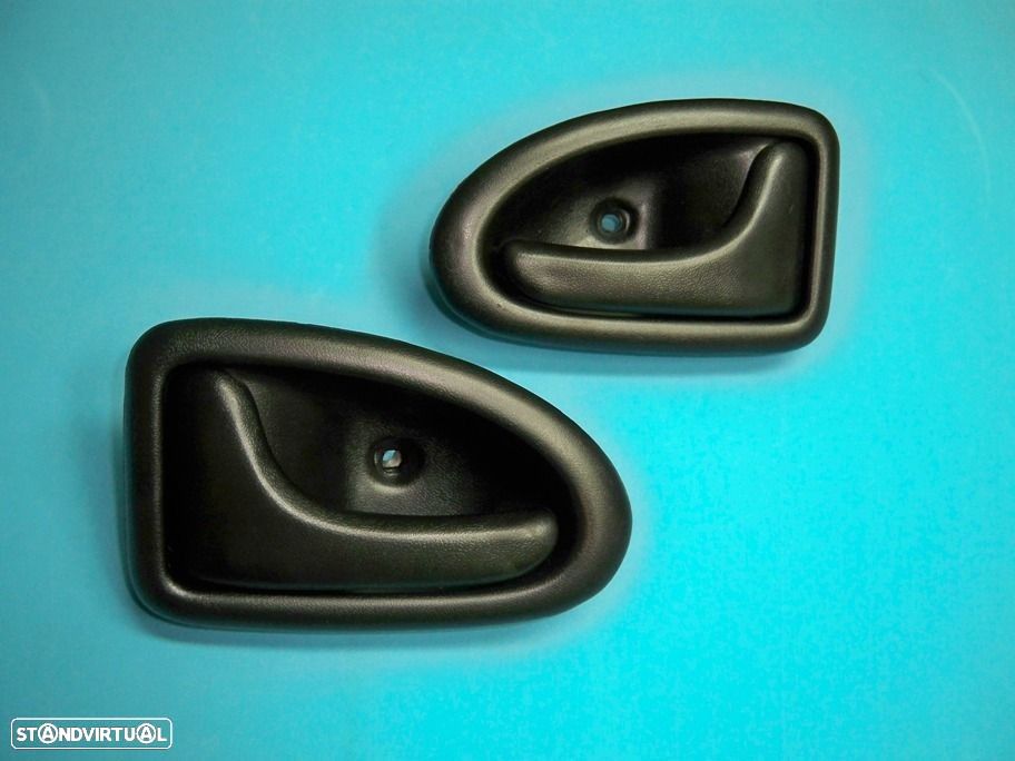 Puxador de porta preto renault Clio e opel Novo - 1