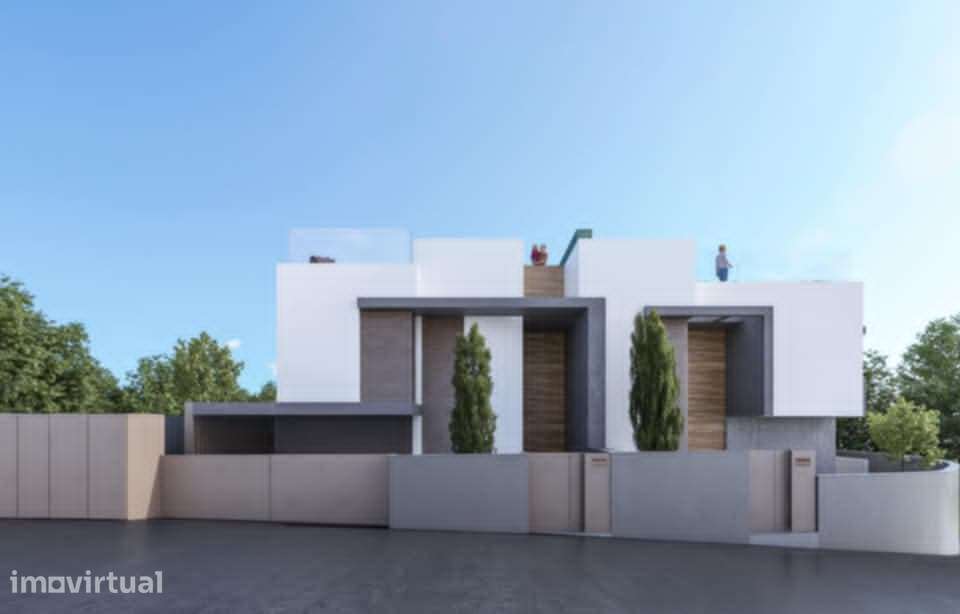 Terreno com Projeto para 2 casas geminadas T3 Aprovado - Grande imagem: 4/10