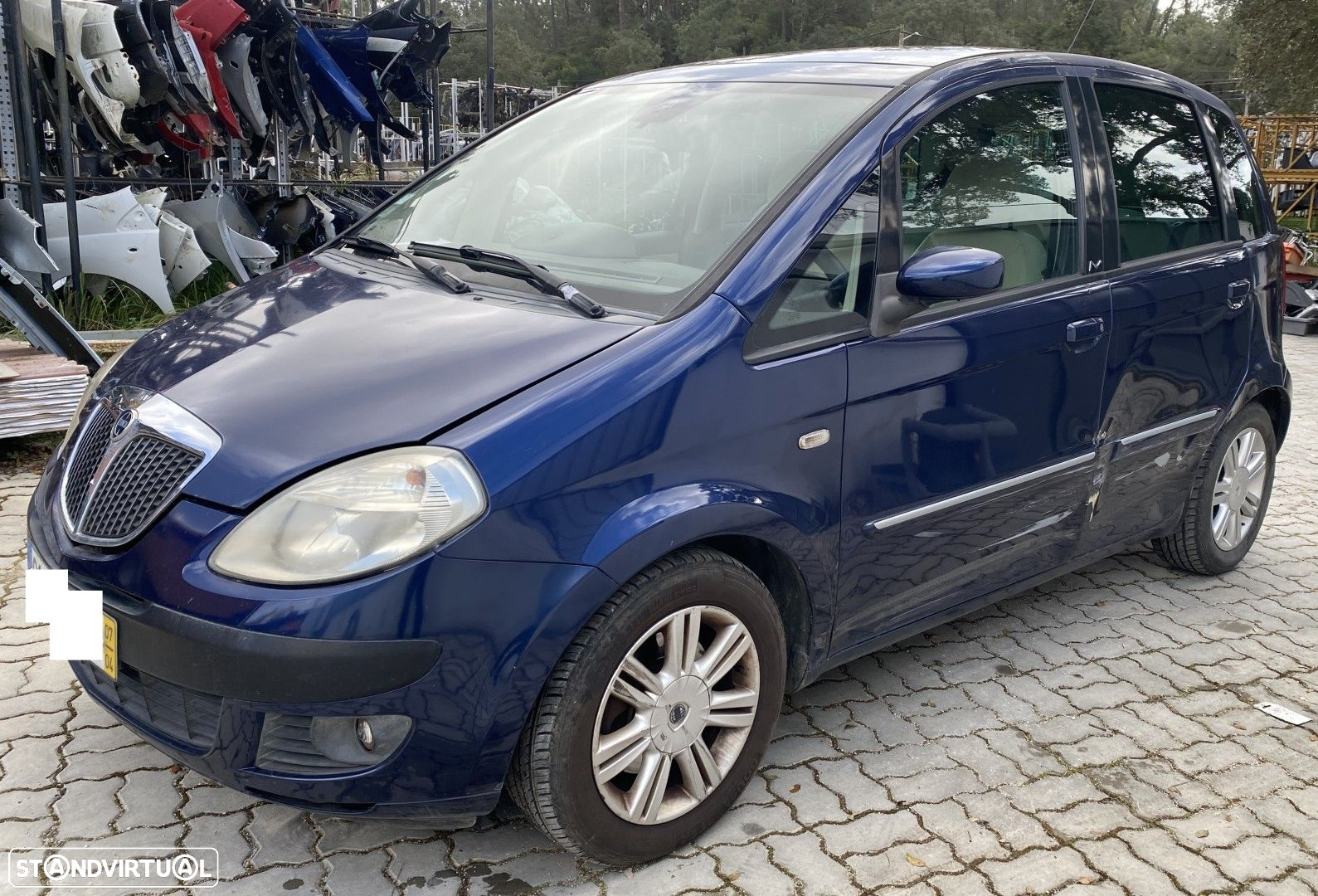 Lancia Musa 1.3 Multijet de 2007 disponível para peças COMANDO VIDROS VENDIDO - 2