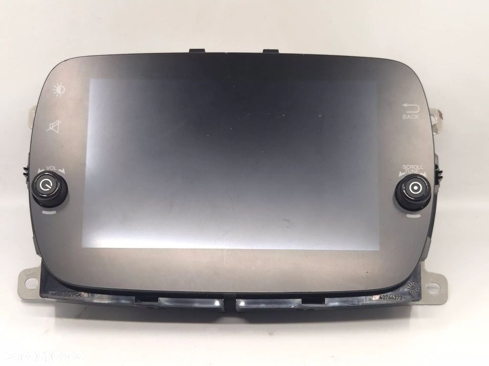 Ekran wyświetlacz radio Fiat 500 07356372280 - 1