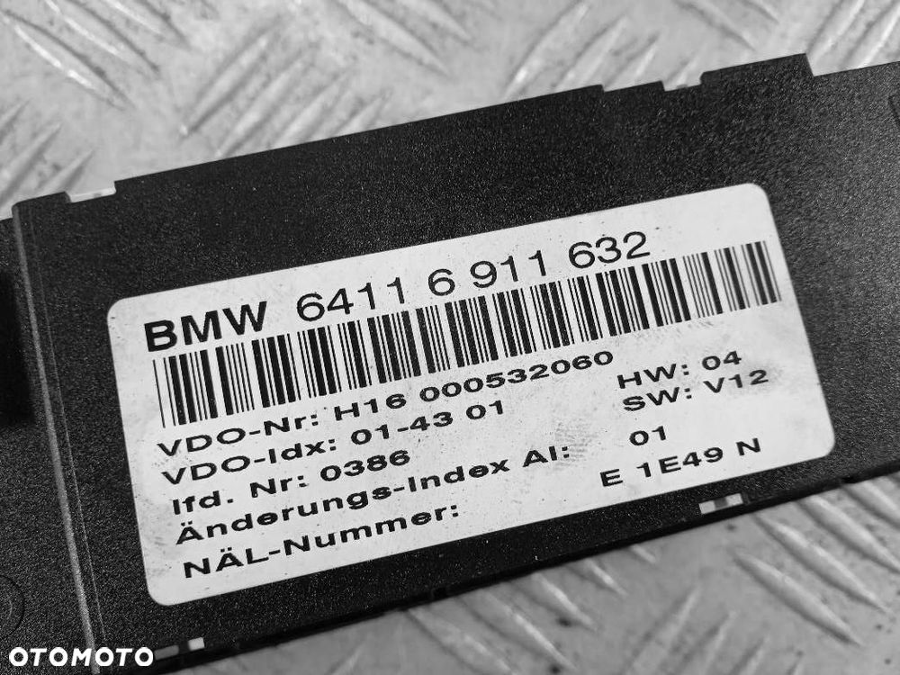 PANEL NAWIEWU KLIMATYZACJI BMW E46 - 3