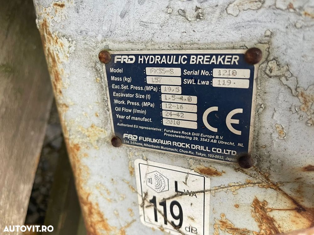 Picon pentru mini incarcatoare, CAT, Bobcat... de 1.5-4 tone - 5