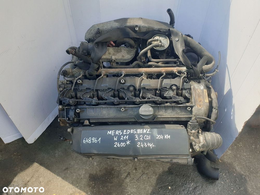 SILNIK SŁUPEK MERCEDES-BENZ W211 3.2 CDI 204 KM 648961 - 3