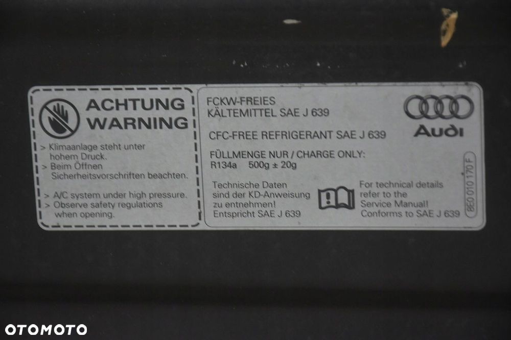 maska pokrywa silnika audi a4 b7 cabrio lz9y - 7