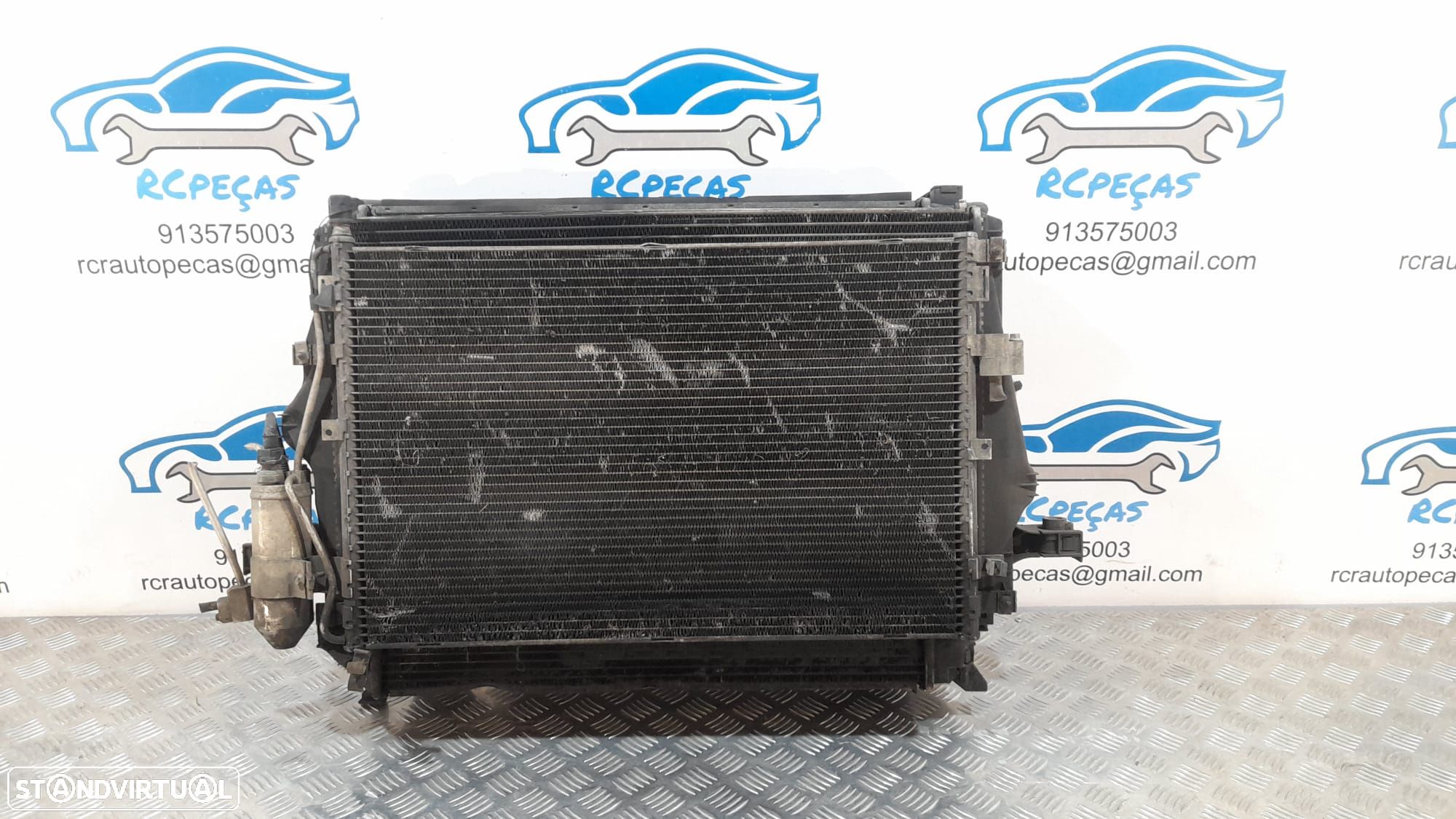 RADIADOR VENTILADOR VOLVO XC90 I 1 MK1 275 30665562 19907 VALEO - 1