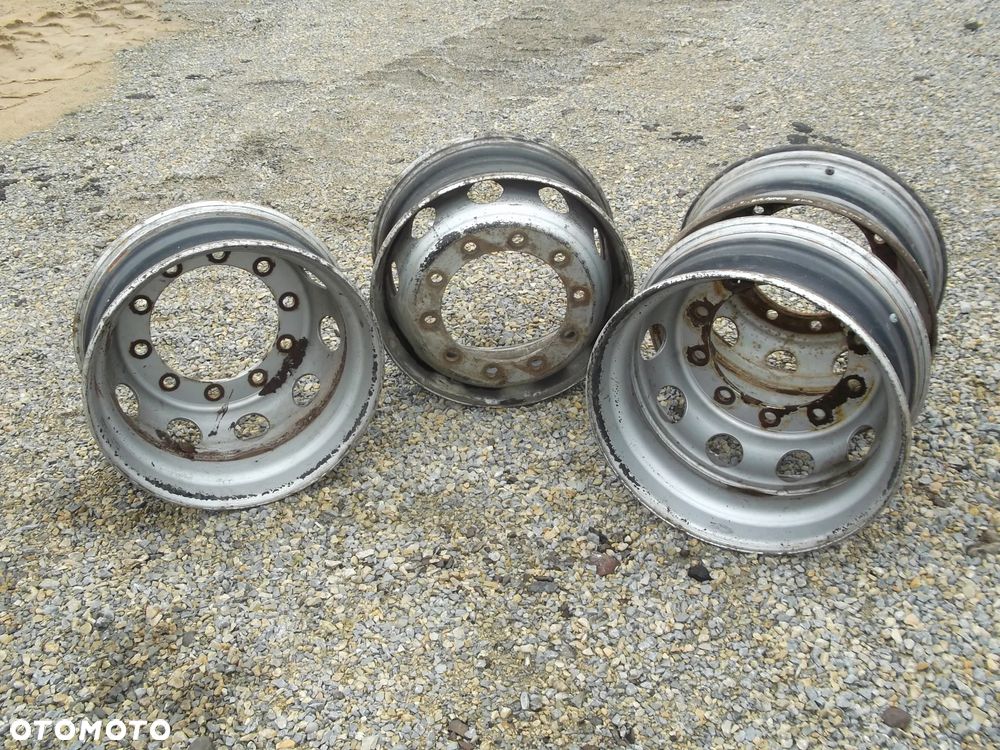 Felga stalowa 22,5x9,00 Man Scania Renault Iveco Volvo - 1