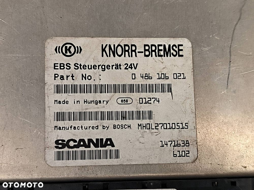 MODUŁ SCANIA R114 0486106021 - 2