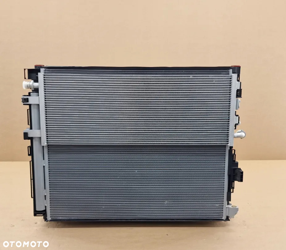 KOMPLET CHŁODNIC WENTYLATOR MERCEDES GLS X167 GLE V167 C167 G-KLASA W463 - 4