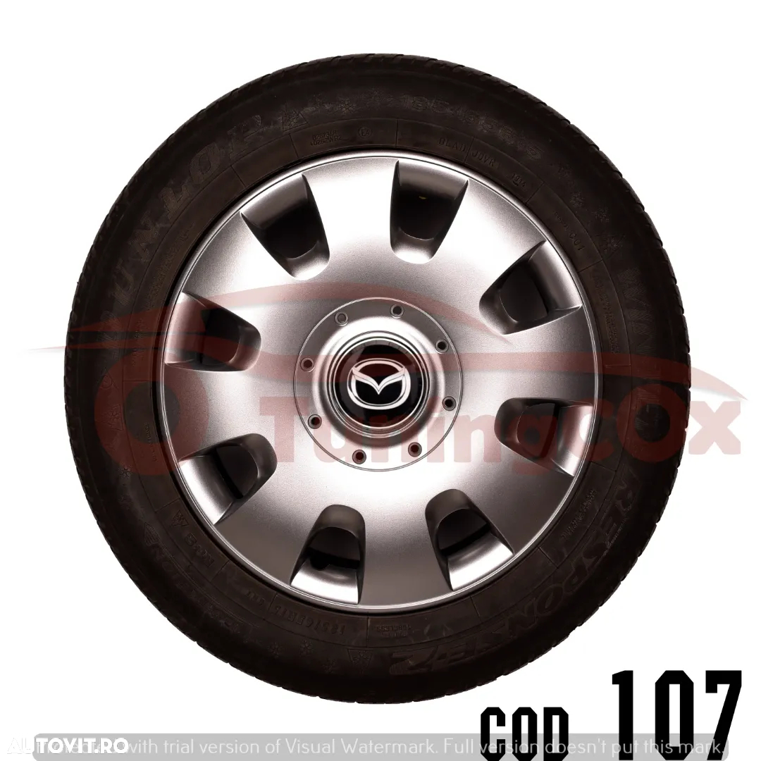 Capace roti MAZDA r13  la set de 4 buc ,Capace janata aliaj - 5