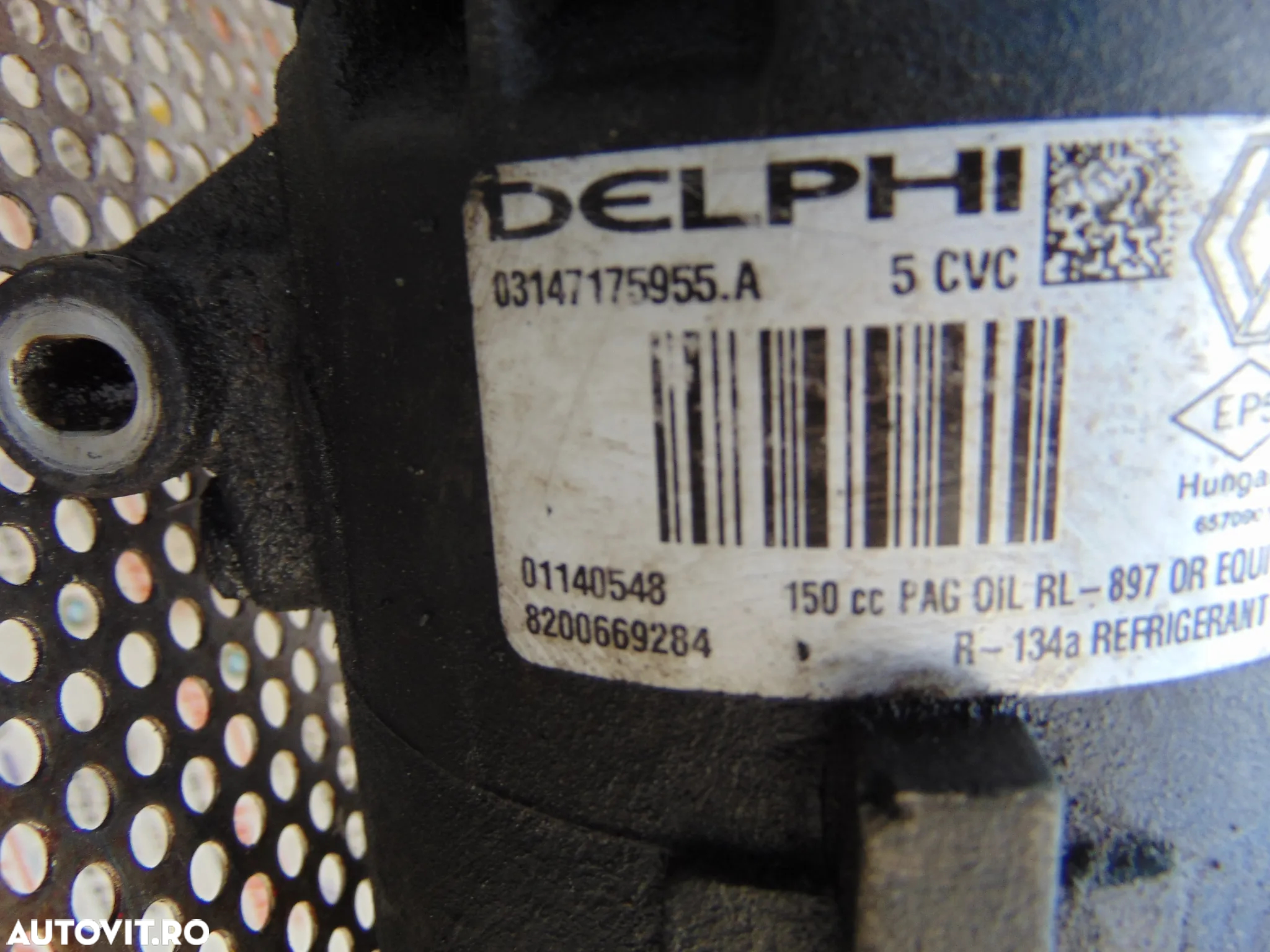 Compresor clima Renault Scenic 2.0 Laguna 3 megane cod 8200669284 - 4