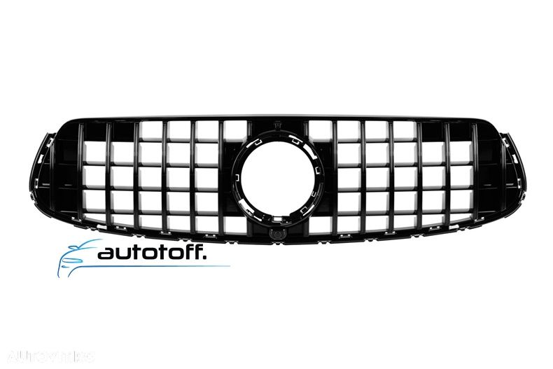 Grila centrala GLC X253 C253 Facelift compatibila cu Mercedes AMG Line (19-22) GT Design - 1