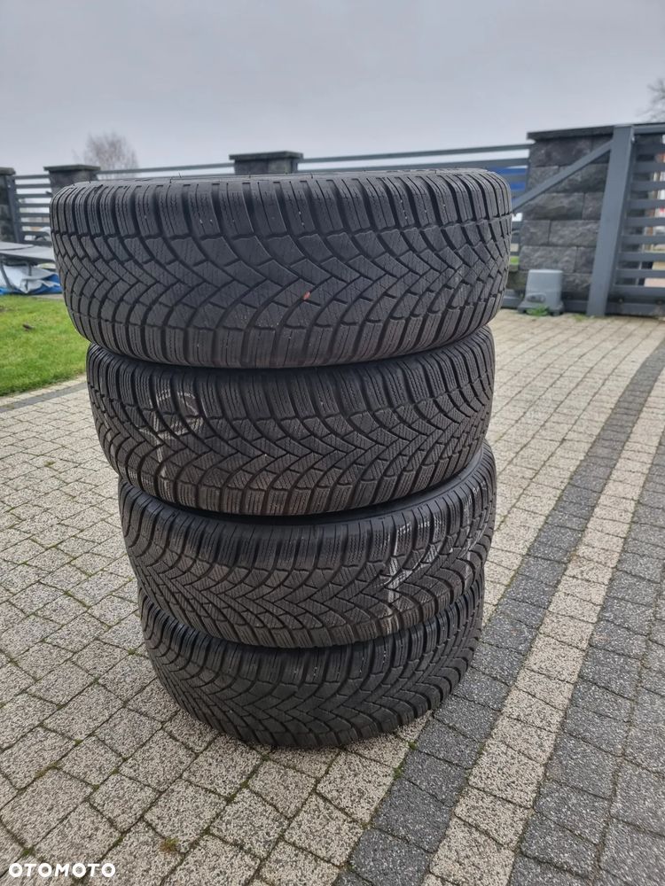 Opony zimowe na felgach stalowych 195/60/R16 - 6